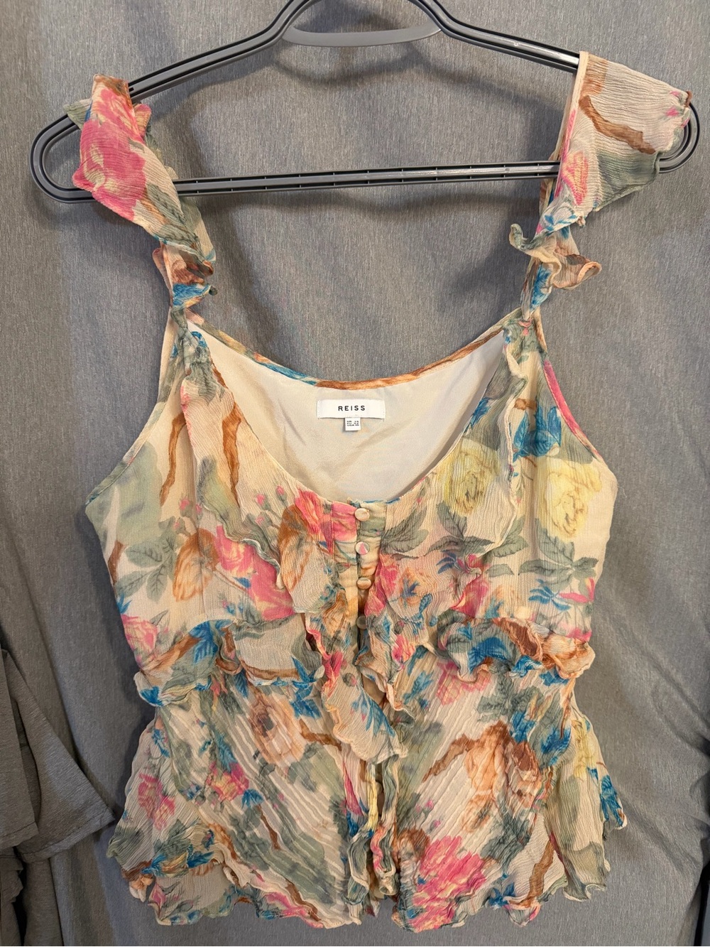 Vintage Y2K Floral Top